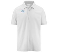 Kappa Poloshirt PELEOT M (48/50), Normalgrößen weiß Herren Kurzarm Poloshirts Shirts M (48/50), Normalgrößen white