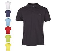 Kappa Unisex Poloshirt Damen Herren 303173 Grau