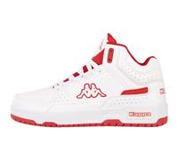 Kappa Unisex Stylecode: 243316 Jonscha Sneaker, White Red, 46 EU