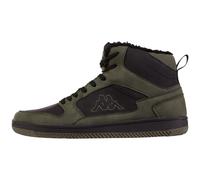 Kappa Unisex Stylecode: 243374 Lineup Fur Sneaker, Army Black, 44 EU
