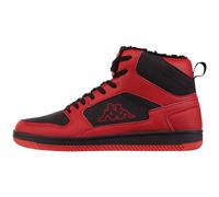 Kappa Unisex Stylecode: 243374 Lineup Fur Sneaker, Red Black, 39 EU