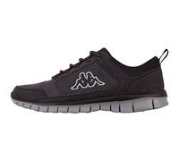 Kappa Unisex Tumelo unisex Straßen Laufschuh, 1116 Black Grey, 43 EU