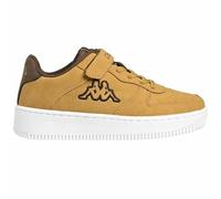 Kappa Unisex Zapatillas Deportivas Infantiles Maserta 4 Kid Ev Amarillo Marrón Claro Sneaker, bunt, Medium