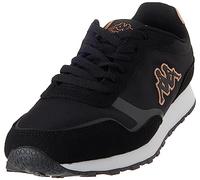 Kappa Unisex's Logo Aymar Gymnastikschuh, Schwarz, Braun, Bronze, 5 UK