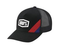 Kappe 100 % Cornestone X-Fit Trucker schwarz
