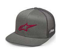 Kappe Alpinestars 3D Ageless Trucker Grau/RotVerstellbar Grau,Rot