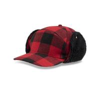 Kappe Brandit Lumberjack Rot/SchwarzEinheitsgröße Rot,Schwarz