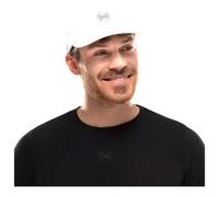 Buff®| Kappe 5 Panel Go Männlich Weiblich Erwachsene Flexibel, UPF50, Verstellbar, Nachhaltig, Leicht, Laufen, Recycelte Materialien, Komfortabel, L/XL, Blanc