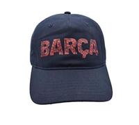 Kappe FCB Mosaik Nr. 8 Navy Jungen FC Barcelona - Lizenzprodukt - 100% Acryl - Kindergröße L/M verstellbar