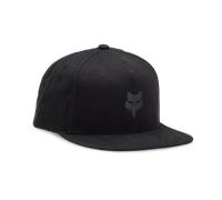 Fox Racing Snapback Cap Fox Head – Schwarz – Einheitsgröße