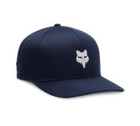 fox head tech flexfit cap blau
