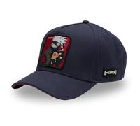 Kappe für Damen und Herren, Baseballkappe Naruto, verstellbar durch Snapback, blau / rot, One size