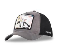 Kappe für Herren & Damen, Tom und Jerry, Trucker-Kappe, originell und authentisch, grau, Einheitsgröße