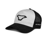Kappe Macna Trucker 3D Logo Schwarz/HellgrauVerstellbar Schwarz,Hellgrau