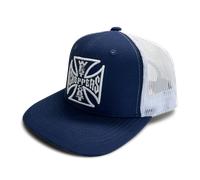 Kappe West Coast Choppers OG Cross Flatbill Marineblau/WeißEinheitsgröße Marineblau,Weiß