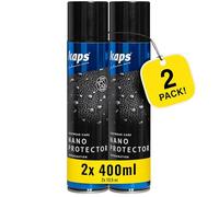 Kaps Nano Protector - Imprägnierspray Schuhe, 2 x 400 ml, Schutz gegen Nässe und Schmutz, Schuh Imprägnierspray geeignet für Leder, Nubuk, Wildleder sowie Textilien