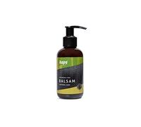 Kaps Pflegender Lederbalsam für Schuhe, Taschen, Accessoires | Lederpflege mit Bienenwachs und natürlichen Ölen Balsam, Mittelbraun