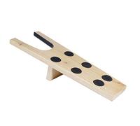 Kaps Stiefelknecht aus Holz mit Gummieinlage - robuster & stabiler Schuhauszieher & Stiefelauszieher mit Anti Rutsch Gumminoppen - Schuhknecht für z.B. Boots, Stiefel, Reitstiefel & Gummistiefel