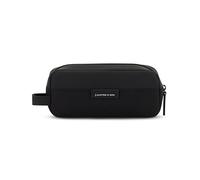 Kapten & Son Bergen Accessory Case All Black 1L | Kosmetiktasche Klein Damen & Herren Schwarz | Ideal als Reise- & Kabeltasche Organizer | Federmäppchen, Etui & Schminktasche