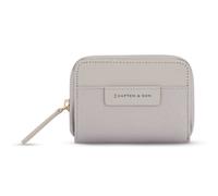 Kapten & Son Geldbörse Damen | Bergen Pro Wallet Small Greige | Portemonnaie Damen Klein Grau | Geldbeutel mit 8 Kartenfächern & Kleingeldfach | 9,5x11,5X 3,5 cm