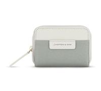 Kapten & Son Geldbörse Damen | Bergen Pro Wallet Muted Sage | Portemonnaie Damen Klein Grün | Geldbeutel mit 8 Kartenfächern & Kleingeldfach | 9,5x11,5X 3,5 cm