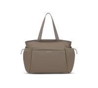 Kapten & Son Hellvi Shopper Walnut 25 L | Sporttasche Damen Braun | Weekender & Reisetasche mit 16 Zoll Laptopfach, Schuhfach, Flaschenfach & Kofferbefestigung | Gym, Reise, Alltag & Büro
