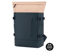 Kapten & Son Helsinki Pro Navy Blush Rucksack in Blau