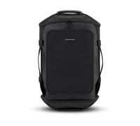 Kapten & Son Lisbon Duffle Backpack Small All Black Rucksack in Schwarz