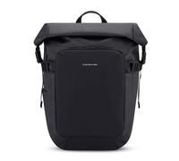 Kapten & Son Lisbon Small All Black Rucksack in Schwarz