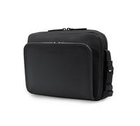 Kapten & Son Lulea Crossbody Bag All Black 1,35 L | Bauchtasche Damen & Herren | Handtasche Schwarz | Umhängetasche klein | ideal für Reisen, Alltag, City