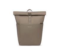 Kapten & Son Rucksack Basic Walnut 16-18 L | Rolltop Rucksack Damen & Herren Braun | Handgepäck Rucksack mit 14'' Laptopfach | Vegan & Wasserabweisend