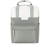 Kapten & Son Rucksack Bergen Muted Sage 15 L | Rucksack Damen & Herren Mint | Tagesrucksack mit 14" Laptopfach | vegan & wasserabweisend