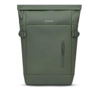 Kapten & Son Rucksack Helsinki Dusty Green 16 L | Rucksack Damen & Herren Grün | Rolltop Rucksack mit 15" Laptopfach | Backpack ideal für Reisen, City, Uni, Arbeit | wasserabweisend
