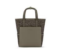 Kapten & Son Rucksack Lindby Leo Dark Brown 18 L | 2in1 Tasche & Rucksack | inkl. Kofferbefestigung, Laptopfach, Flaschenhalterung | Shopper Damen