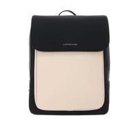 Kapten & Son Rucksack Tromso Small Cream Black 9 L | Rucksack Damen & Herren Beige-Schwarz | Tagesrucksack mit 14" Laptopfach | Backpack ideal für Uni, City, Arbeit, Reisen