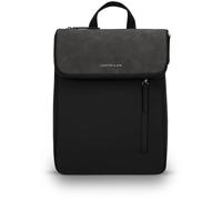 Kapten & Son Rucksack Vallen All Black 6 L | Rucksack Damen & Herren Schwarz | ideal als Tagesrucksack, Daypack, für die City | Rucksackhandtaschen