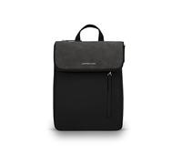Kapten & Son Rucksack Vallen All Black 6 L | Rucksack Damen & Herren Schwarz | ideal als Tagesrucksack, Daypack, für die City | Rucksackhandtaschen