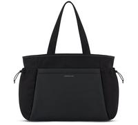 Kapten & Son Shopper Hellvi All Black | Sporttasche Damen Schwarz | mit längenverstellbarem Tragegut, Schuhtasche, Laptopfach