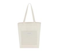Kapten & Son Shopper Tasche Damen Sandstone 16 L | Tote Bag Beige aus recycelter Baumwolle | Schultertasche ideal zum Einkaufen, Alltag | Passend für DIN A4 | Stofftasche mit Innen- & Außenfach