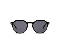 Kapten & Son Sonnenbrille Manila All Black | Sonnenbrille Damen & Herren Schwarz mit Sonnen- und UV-Schutz | Stylische, runde Gläserfrom | Unisex Sunglasses