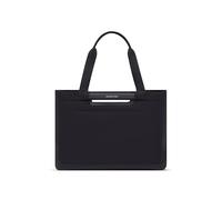 Kapten & Son Vaasa Einkaufskorb faltbar Schwarz 25 L | Korb Schwarz stabil | Inklusive Einkaufswagen-Chip & Magnetfach | Abwischbares Innenmaterial | Stilvoller Alltagsbegleiter | Shopping Basket