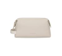 Kapten & Son Windsor Kulturtasche Sandstone 3L | Kulturtasche Damen & Herren | Kosmetiktasche aus veganem Tech-Material | Wasserabweisend, mit Innenfächern & Trageschlaufe | Washbag 14x25x11,5 cm