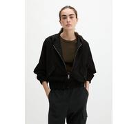 Kapuzen-Blouson regular schwarz 44