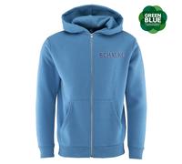 Kapuzen-Jacke Vintage blau