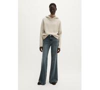 Strickpullover MARC O'POLO "aus kuscheligem Organic Cotton-Alpakawolle-Mix", Damen, Gr. S, light braun, Obermaterial: 38% Baumwolle, 23% Polyester, 19% Alpaka, 19% Wolle (Schafwolle), 1% Elasthan, uni