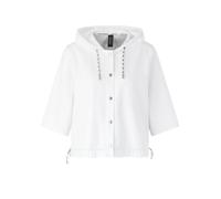 Kapuzen-Sweatjacke Marc Cain weiss 38