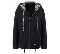 Kapuzen-Sweatjacke Peter Hahn schwarz 36
