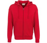 Hakro Kapuzen-Sweatjacke Premium Unisex 0605 rot 6XL