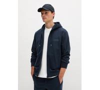 Kapuzen-Sweatjacke regular blau M