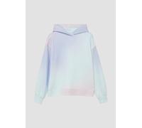 Kapuzen-Sweatshirt aus Baumwollmix mit Farbverlauf 158/164 blau 2161938.53D2.158_164